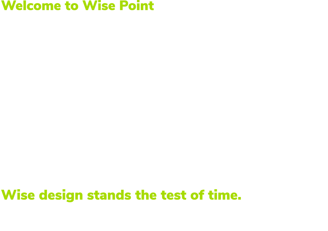 Welcome to Wise Point – where technology meets intuition, and workplace comfort aligns with social responsibility. De...