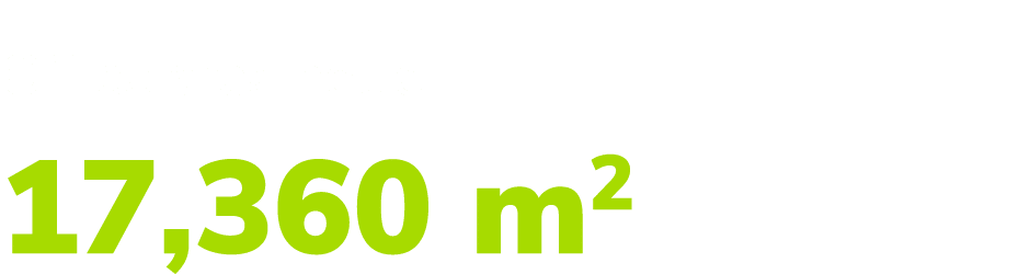 Office area netto: 17,360 m2