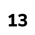 13