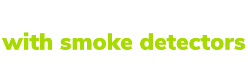 Fire alarm system with smoke detectors