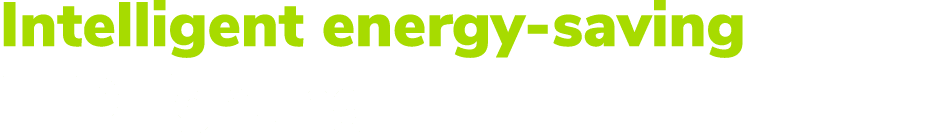 Intelligent energy saving LED lighting