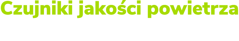 Czujniki jako ci powietrza i wilgotno ci