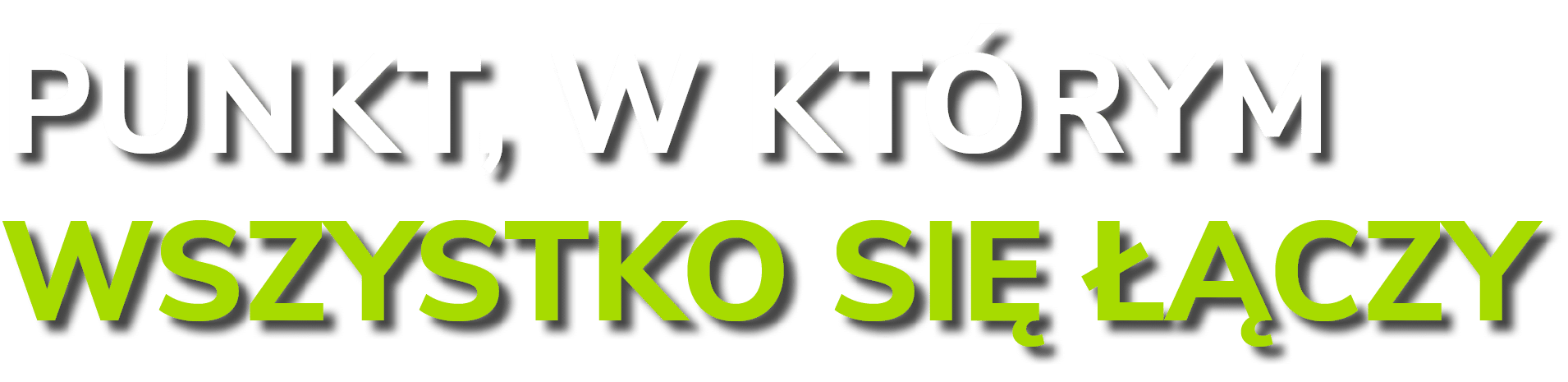 Punkt, w kt rym wszystko si   czy