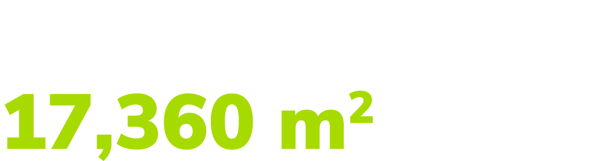Powierzchnia biurowa netto: 17,360 m2