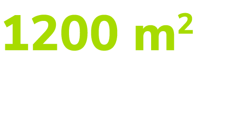 1200 m2 Powierzchnia typowego pi tra 