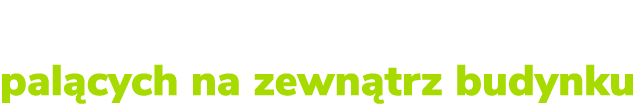 Wydzielona strefa dla os b pal cych na zewn trz budynku