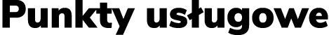 Punkty us ugowe