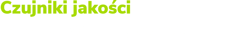 Czujniki jako ci powietrza i wilgotno ci