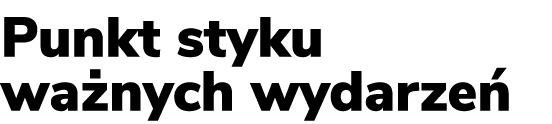 Punkt styku wa nych wydarze 